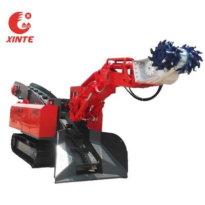 Dissipação de calor Crawler Mineração Mucking Loader com motor potente